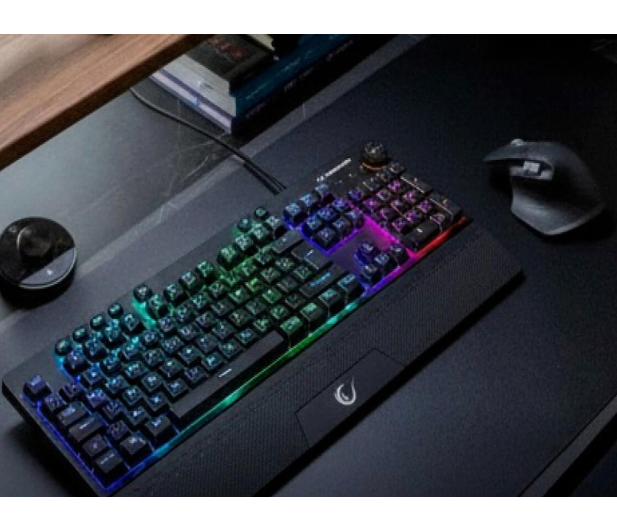 Rampage Simula RGB Makro czarna - 1370734 - zdjęcie 7